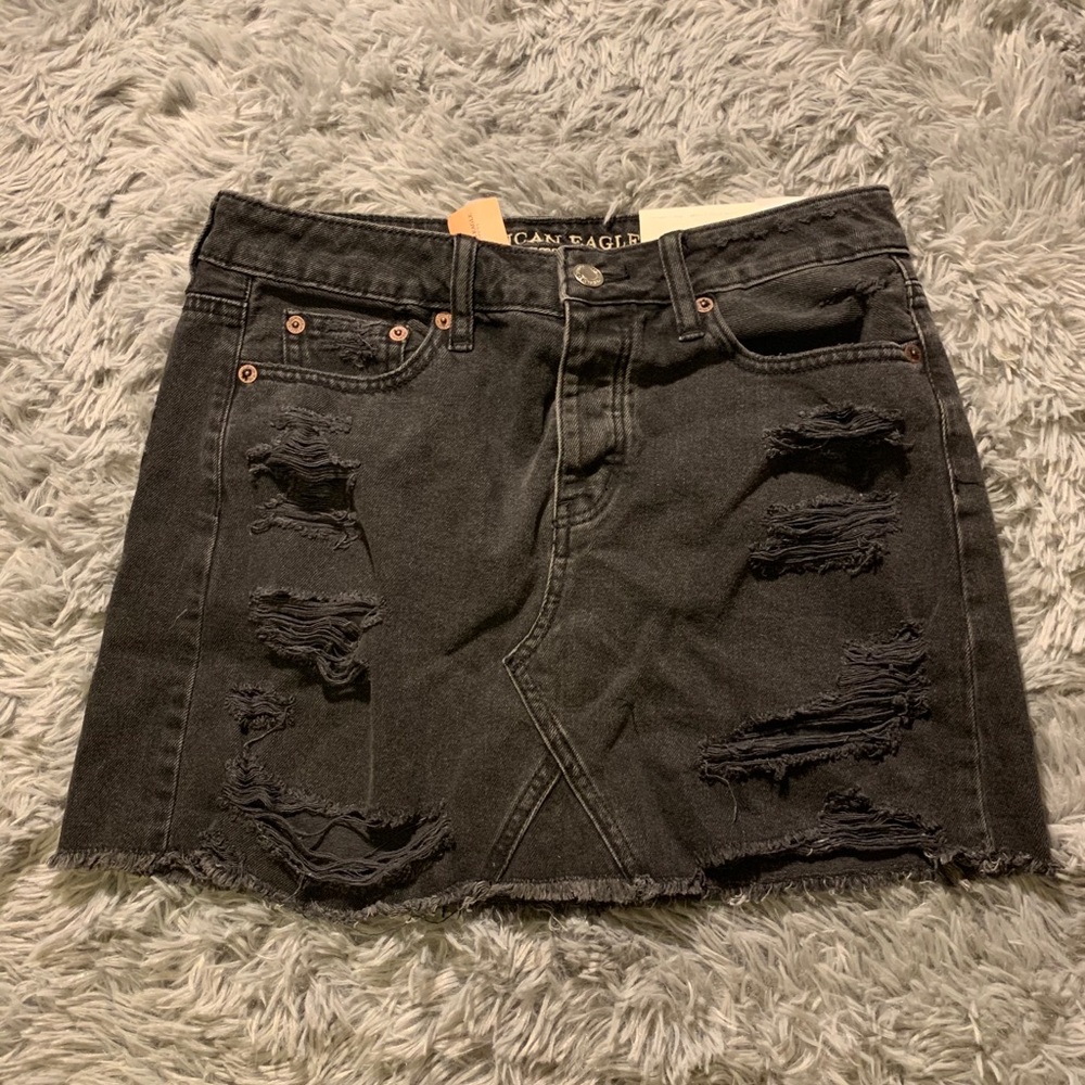 American Eagle Vintage Hi-Rise Jean Skirt